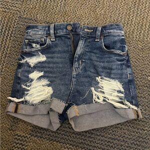 American eagle jean shorts